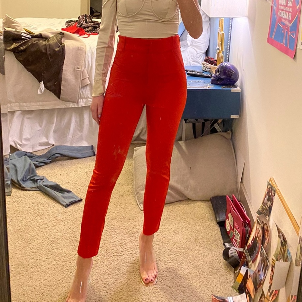 NBD Satin Cigarette Pant